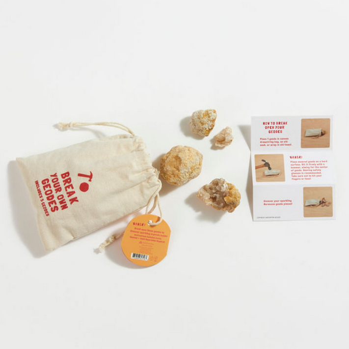 Break Your Own Geodes Bag