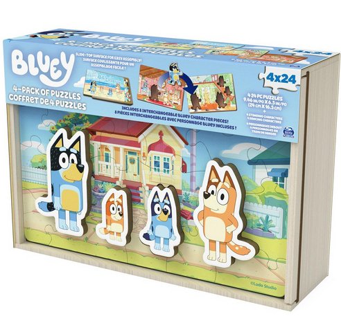 Bluey Wooden Puzzles