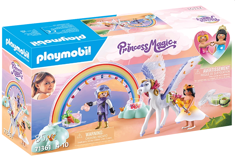 Princess Magic | Rainbow Pegasus Caring Set