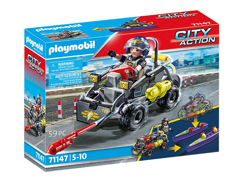 City Action | Tactical Unit Multi-Terrain Quad