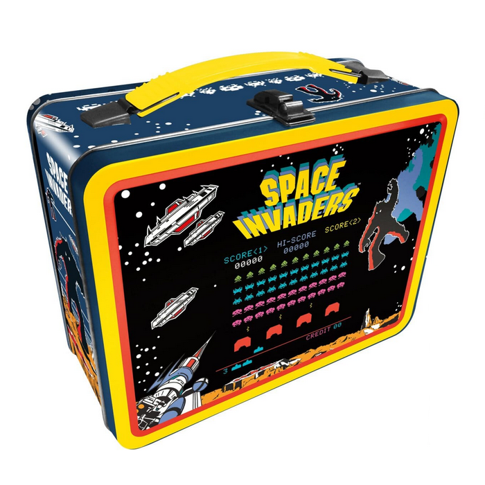 Space Invaders Tin Fun Box