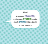 A Unicorn, A Dinosaur, and A Shark Walk into a Book