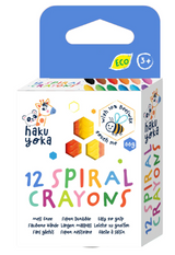 Haku Yoka 12 Spiral Crayons