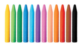 Haku Yoka 12 Spiral Crayons