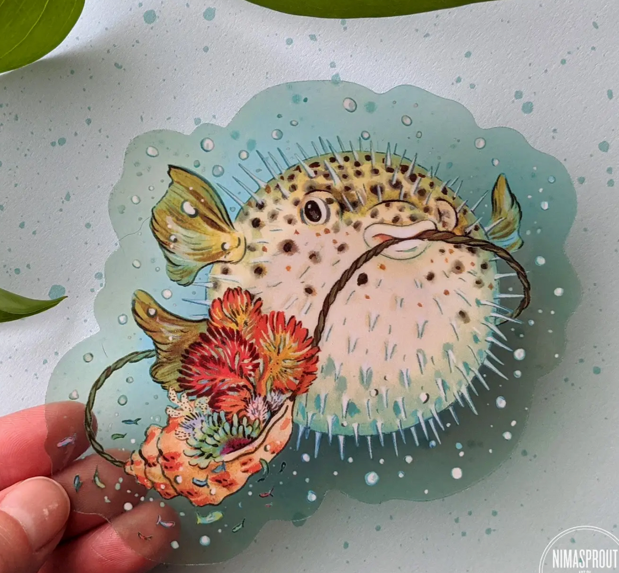 Pufferfish Sticker