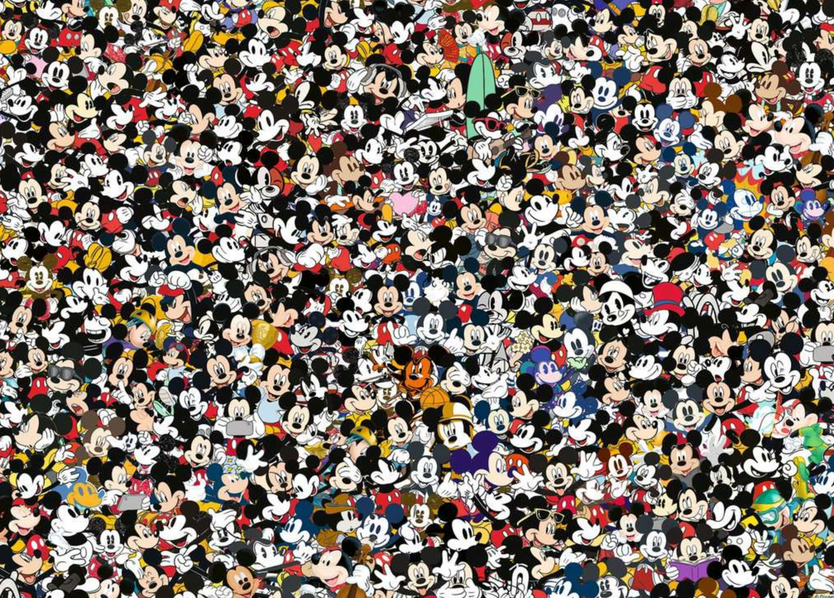 1000pc Mickey Challenge Puzzle