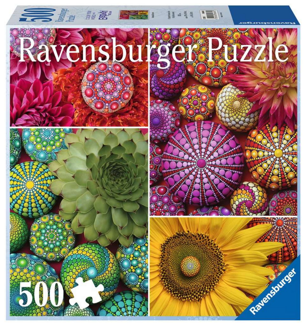 500pc Mandala Blooms Puzzle