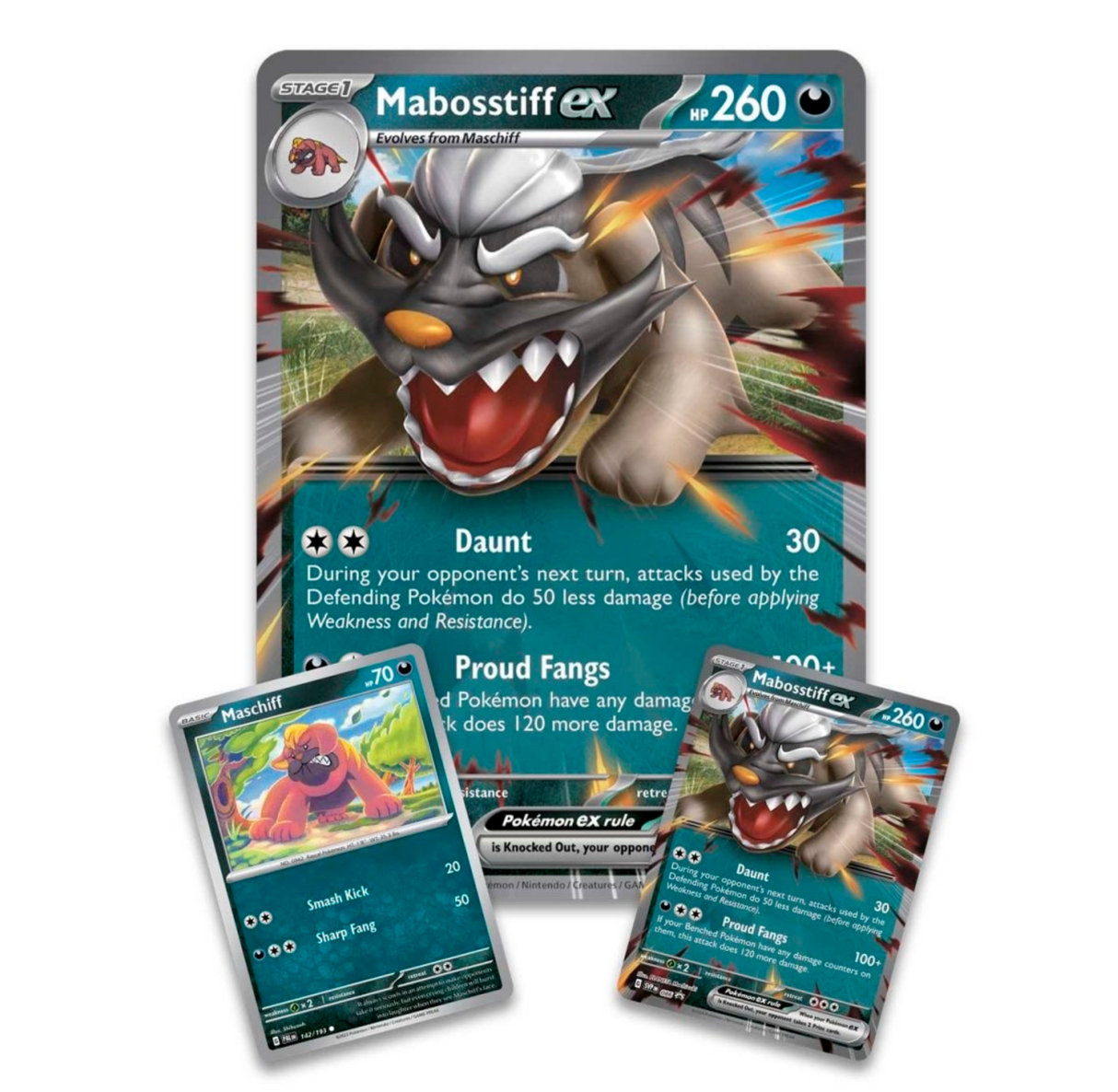 Pokemon Mabosstiff ex Box