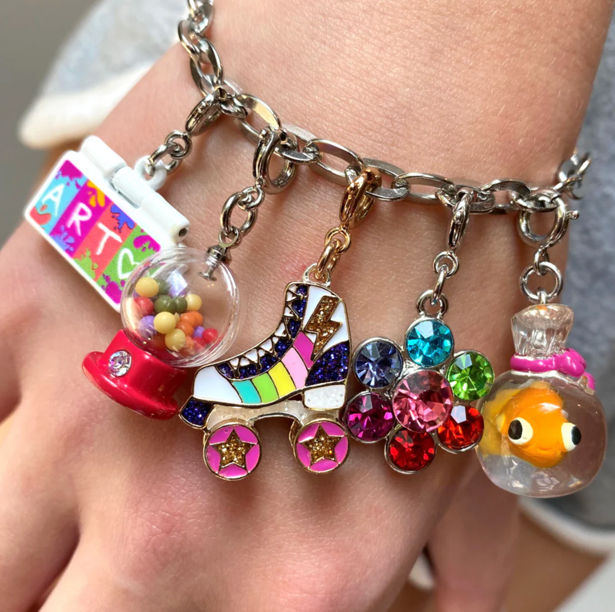 Retro Gumball Machine Charm