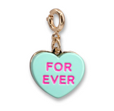 Gold Candy Heart Charm