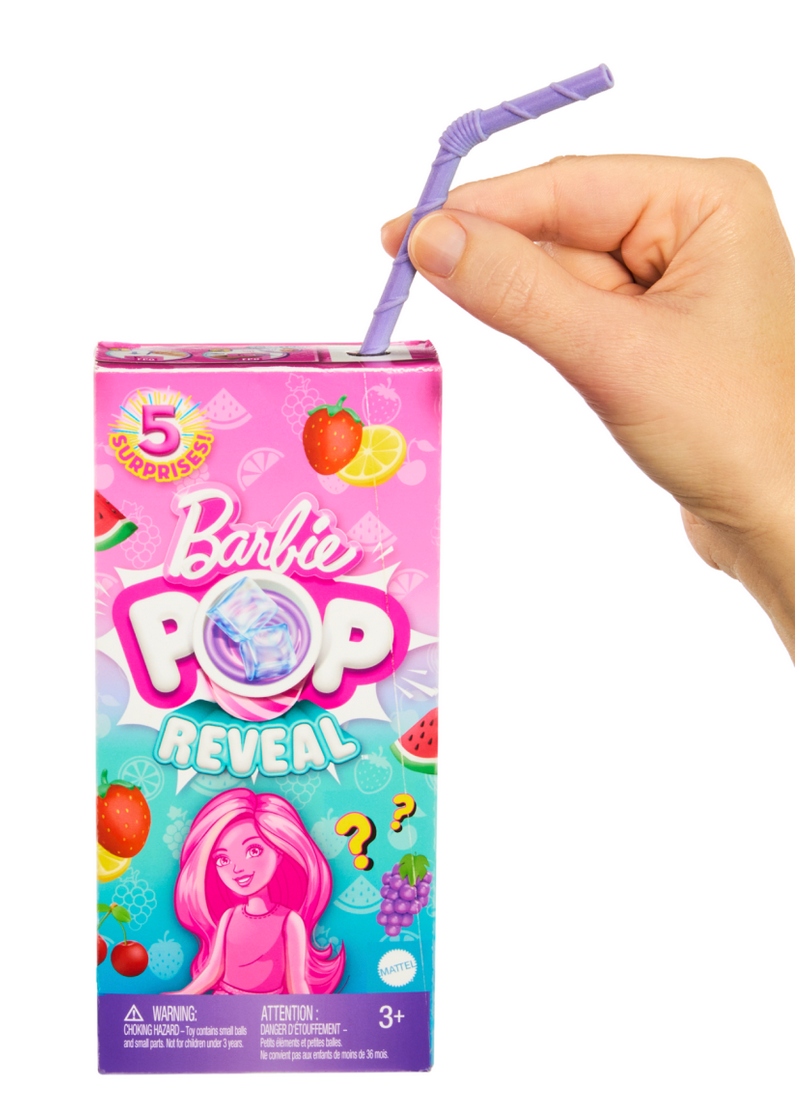 Barbie Pop Reveal Juice Box