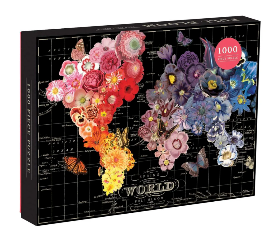 1000pc World Full Bloom Puzzle