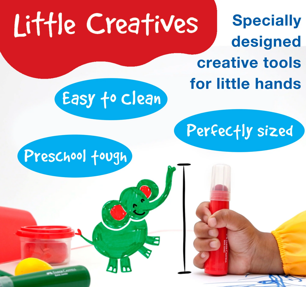 Little Creatives Ultra Washable Markers