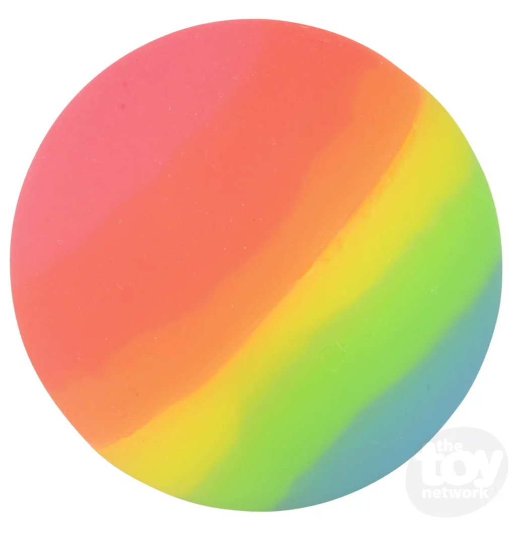 Rainbow Bouncy Ball