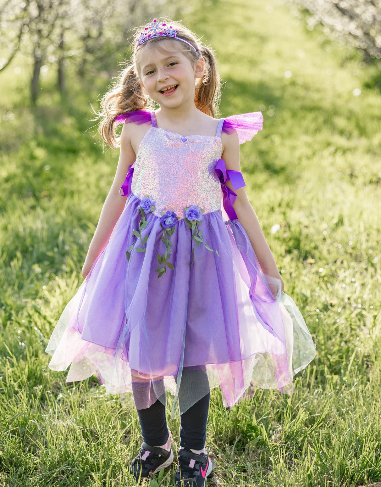 Lilac Sequins Fairy Tunic | Size 5-6