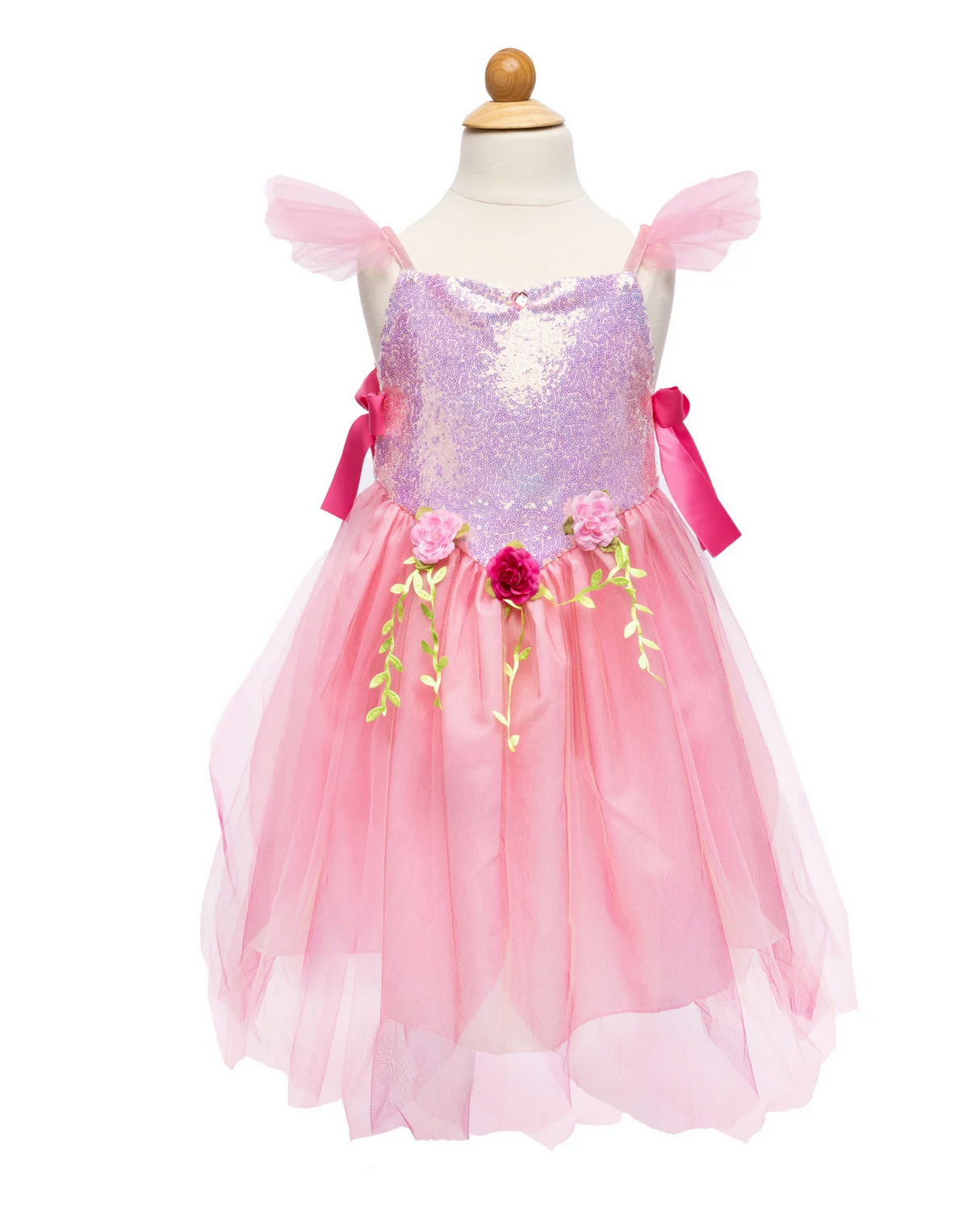 Pink Sequins Fairy Tunic | Size 3-4