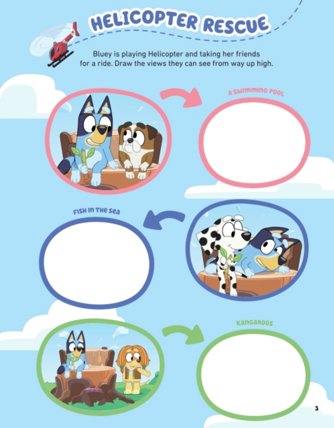 Bluey Stickety Stick Sticker & Activity Book