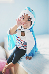 Shark Cape | Size 2-3T