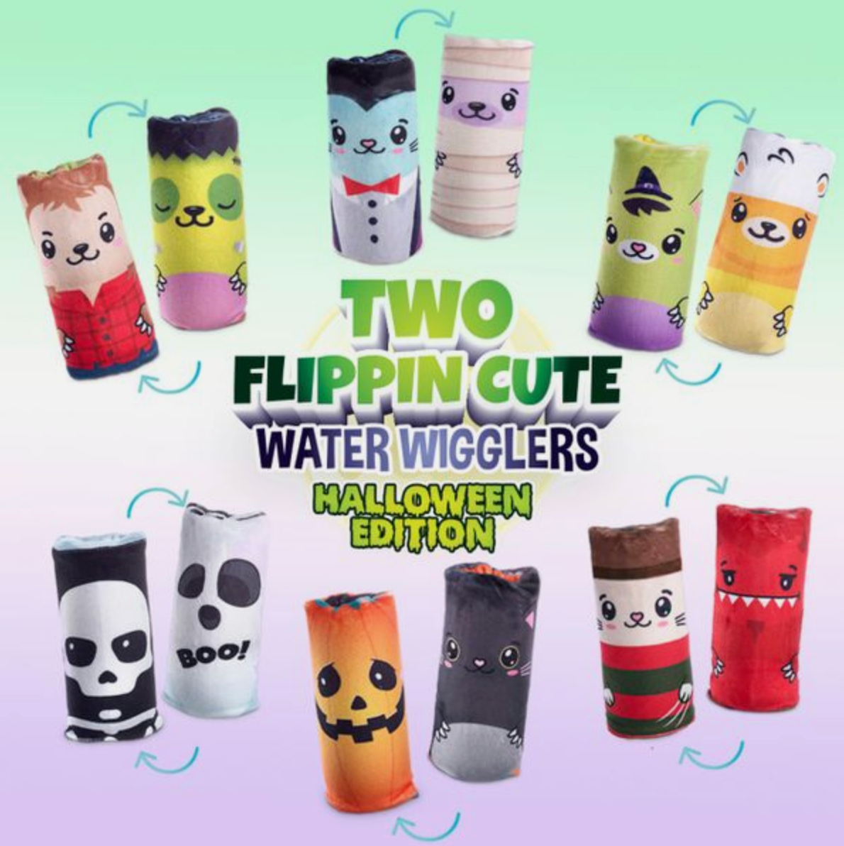 Two Flippin Cute Water Wiggler Halloween