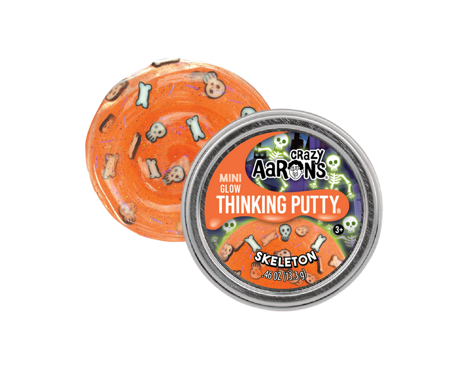 Mini Trick or Treat | Skeleton Thinking Putty