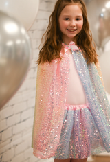 Sequins Cape | Ombre Size 4-6