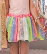 Sequins Skirt | Stripy Size 4-6