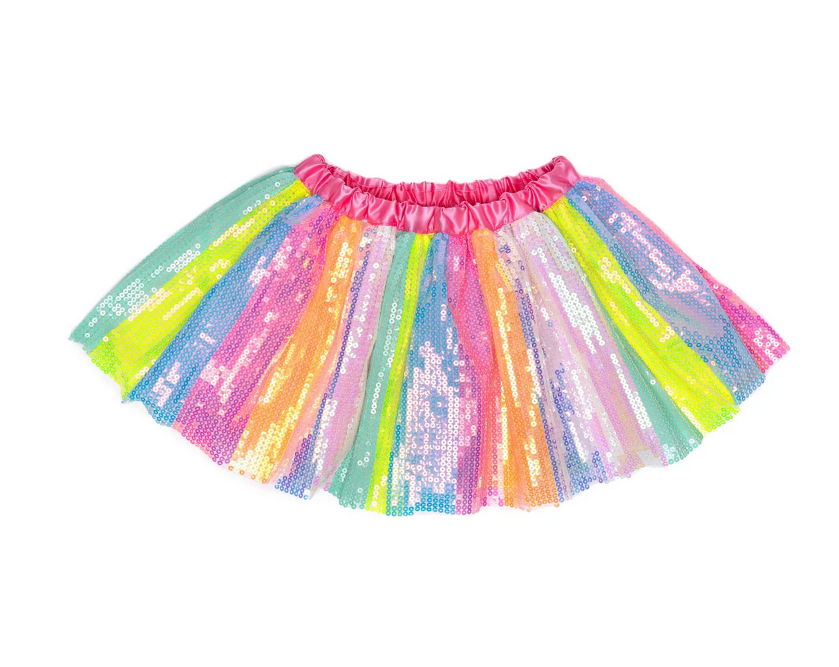 Sequins Skirt | Stripy Size 4-6