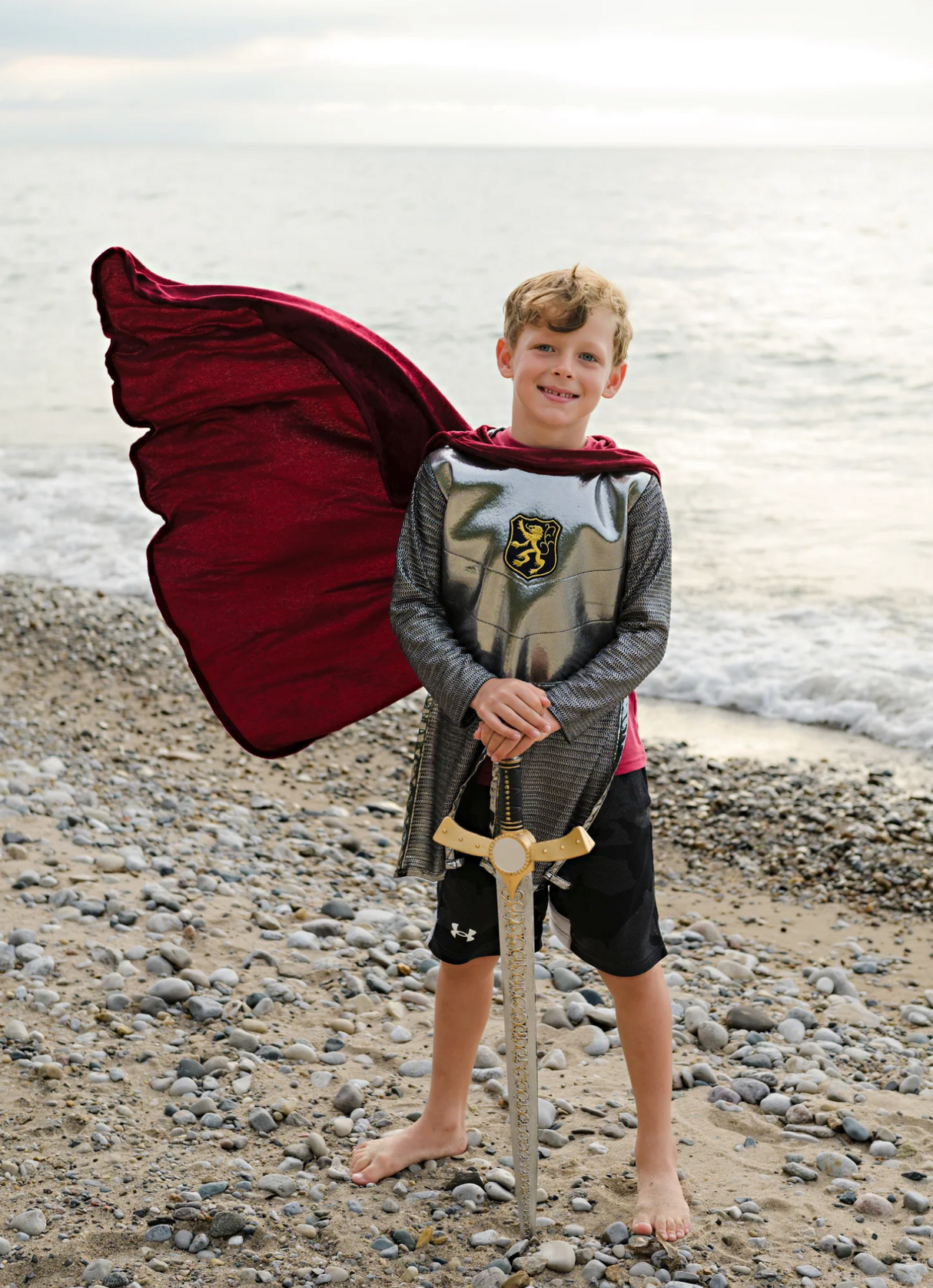 Silver Knight with Cape