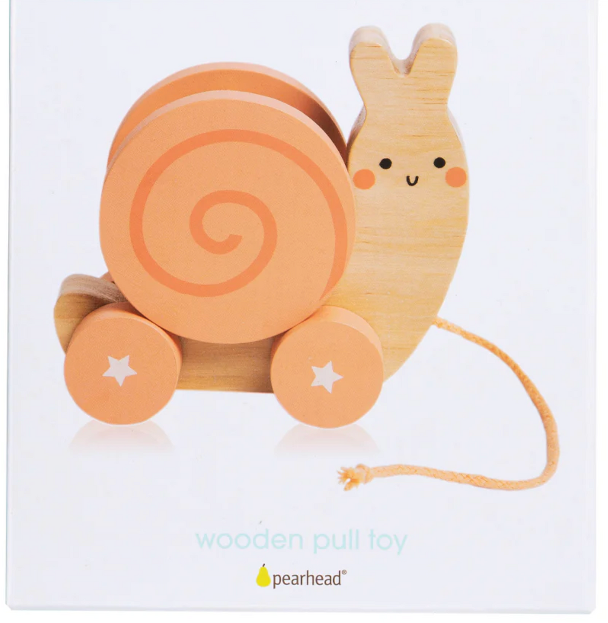 Snail Wooden Pull Toy