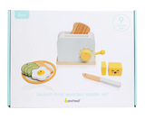 Brunch Time Wooden Toaster Set