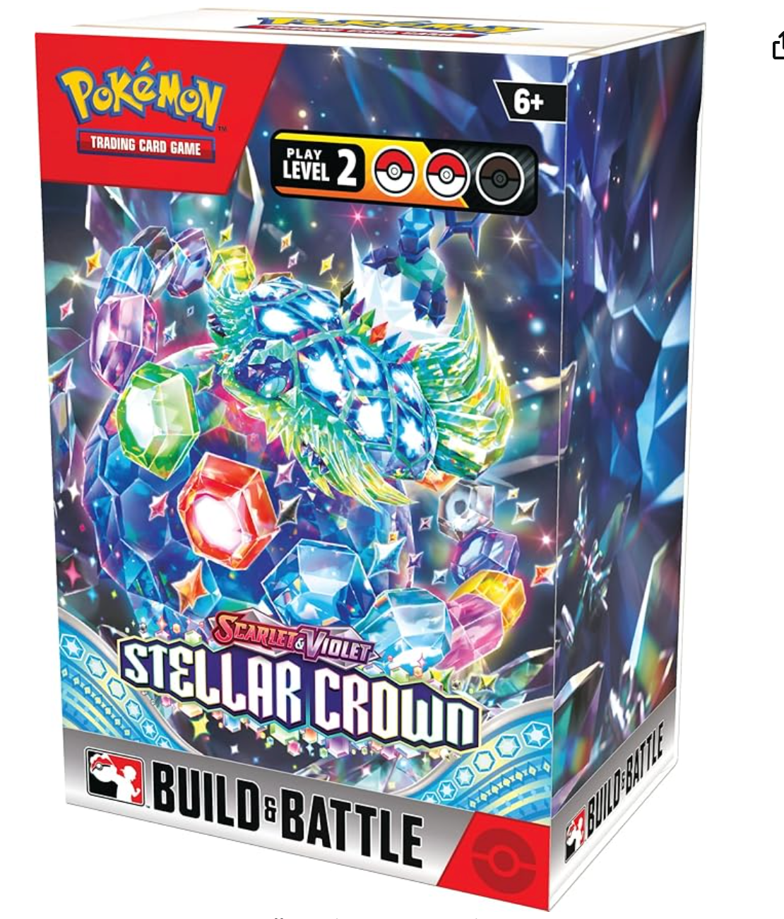 Pokemon Stellar Crown Build and Battle Box