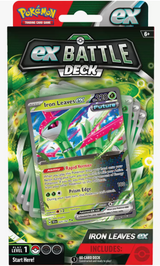 Pokemon Tapu Koko ex OR Iron Leaves Battle Deck