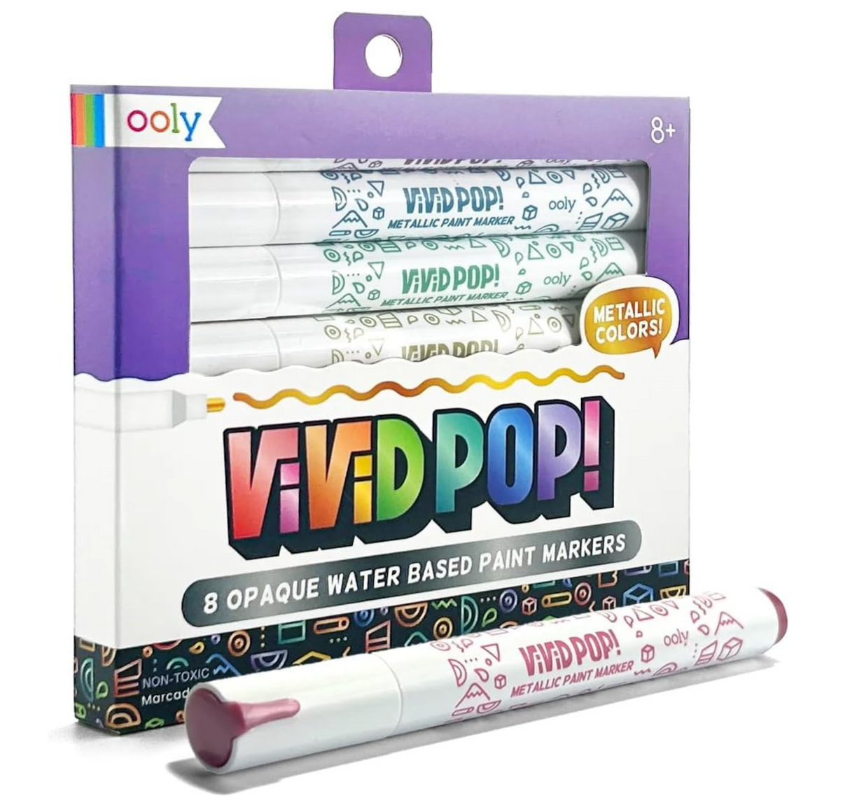 Vivid Pop! Paint Markers | Metallics