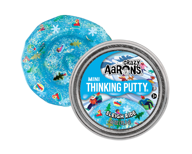 Mini Stocking Stuffer | Sleigh Ride Thinking Putty