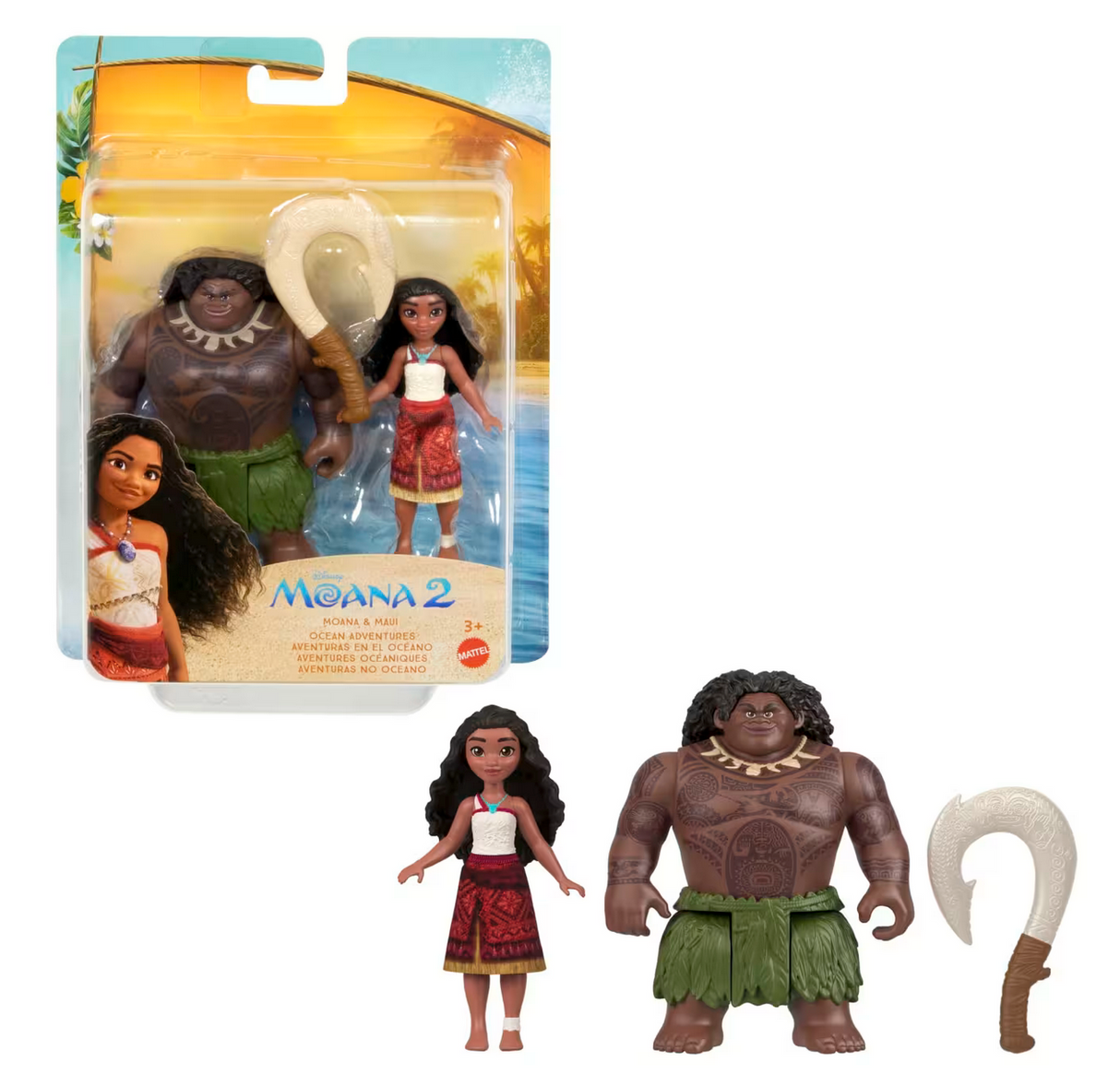 Disney Moana 2 Moana & Maui 2pk