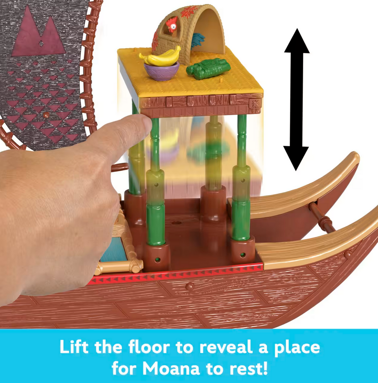 Disney Moana 2 Transforming Boat