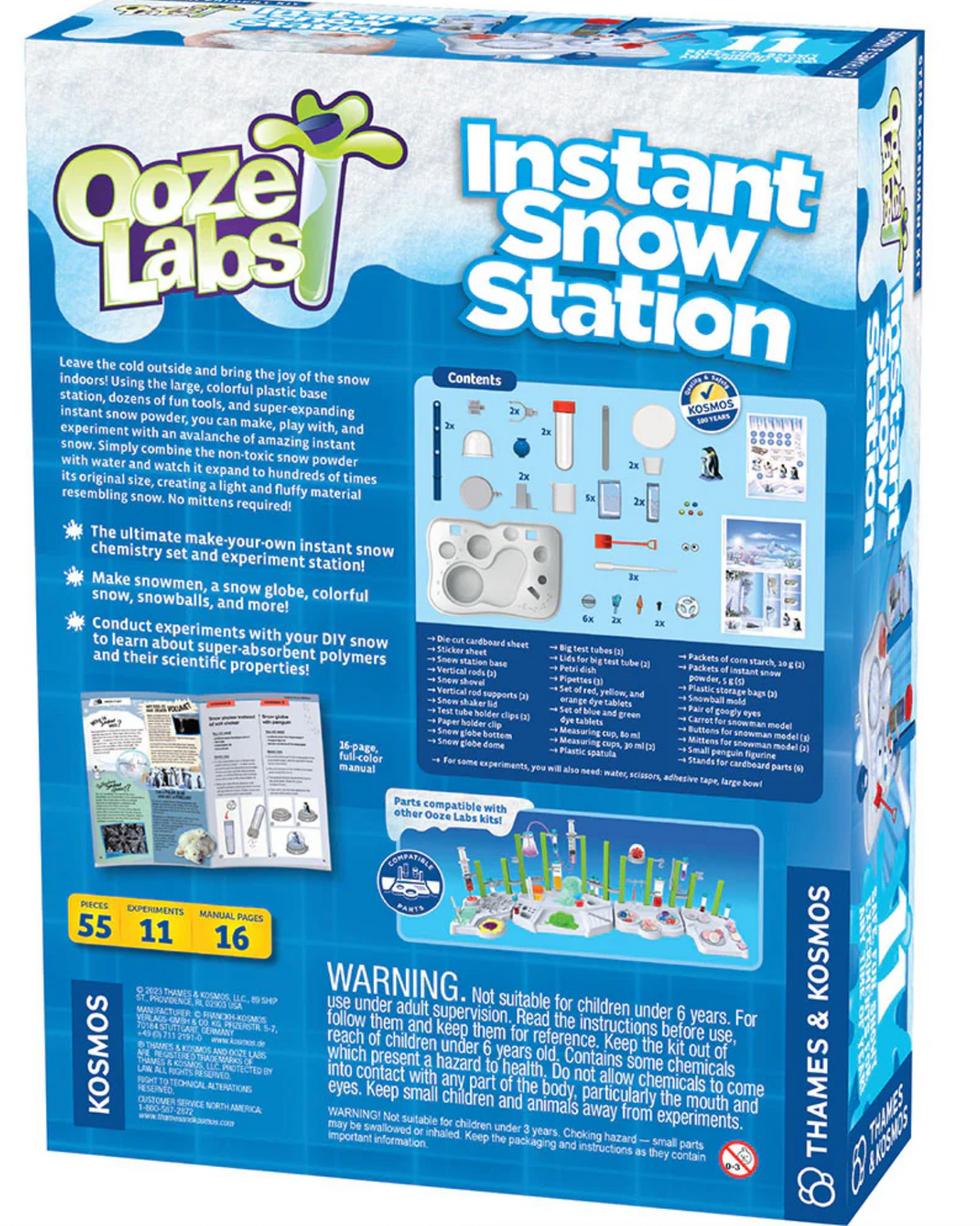 Ooze Labs: Instant Snow Station