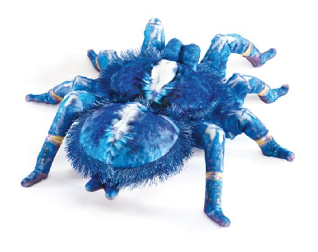 Blue Tarantula Spider Puppet