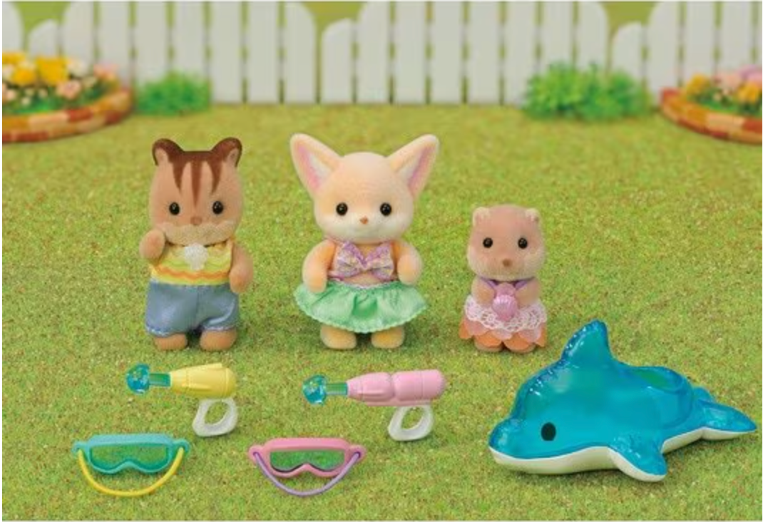 Nursery Friends | Pool Fun Trio