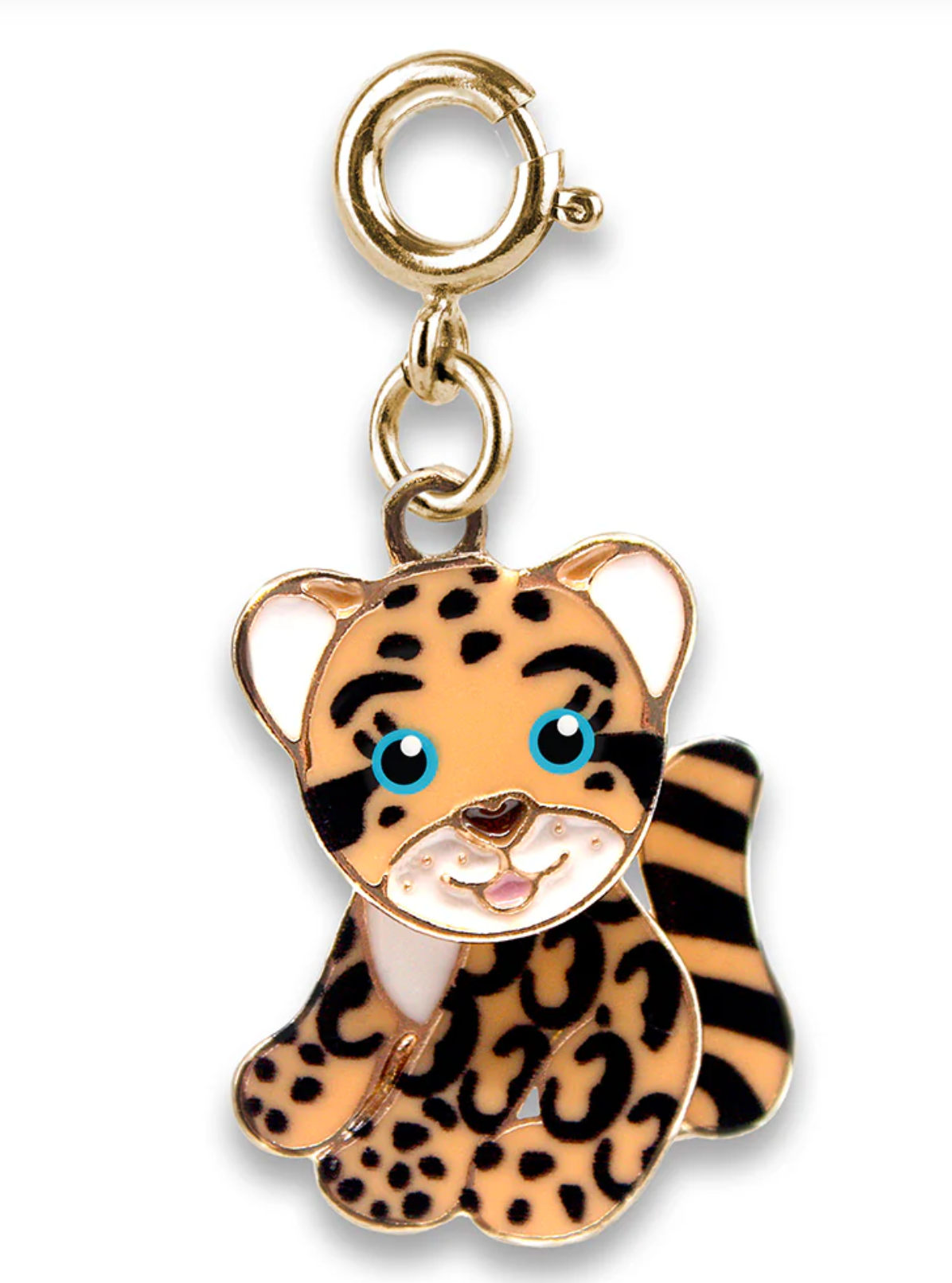 Gold Cloud Leopard Charm