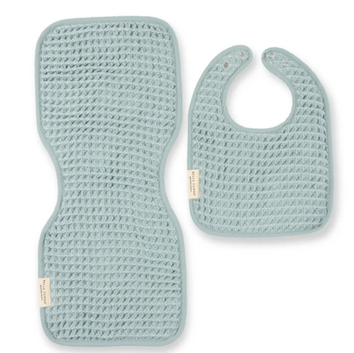 Reversible Bib + Burp Set | Fog