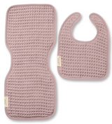 Reversible Bib + Burb Set | Orchid