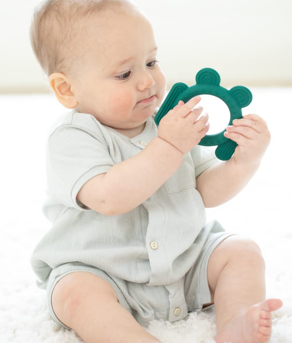 Rattle Teether | Frog