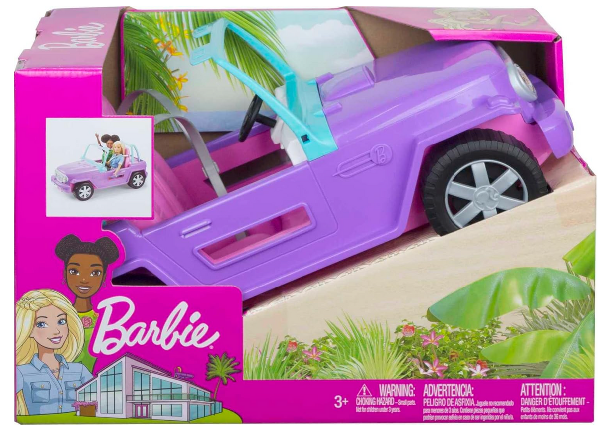 Barbie Purple Jeep