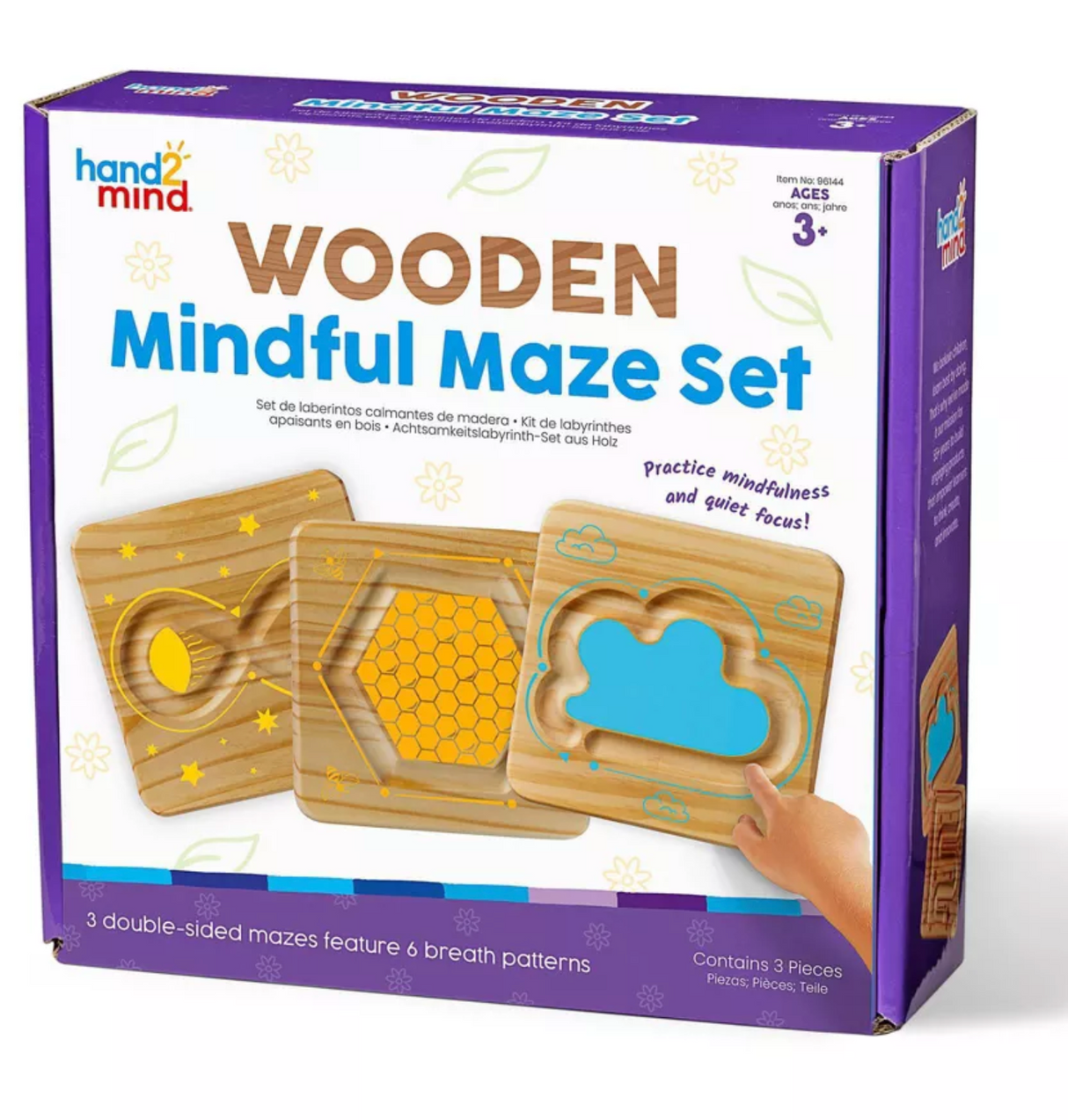 Wooden Mindful Maze Set