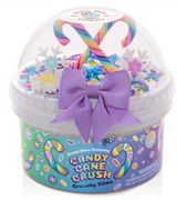 Candy Cane Crush Crunchy Slime