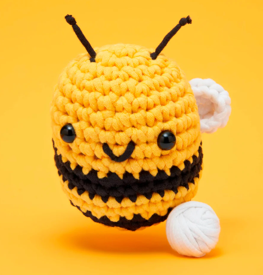 Woobles Crochet Kit | Cornelius the Bee