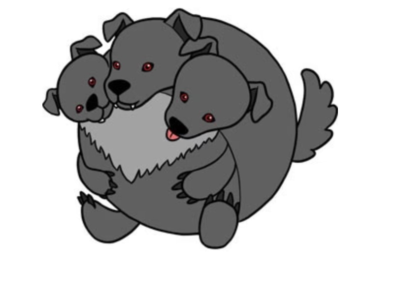 Cerberus Snackers