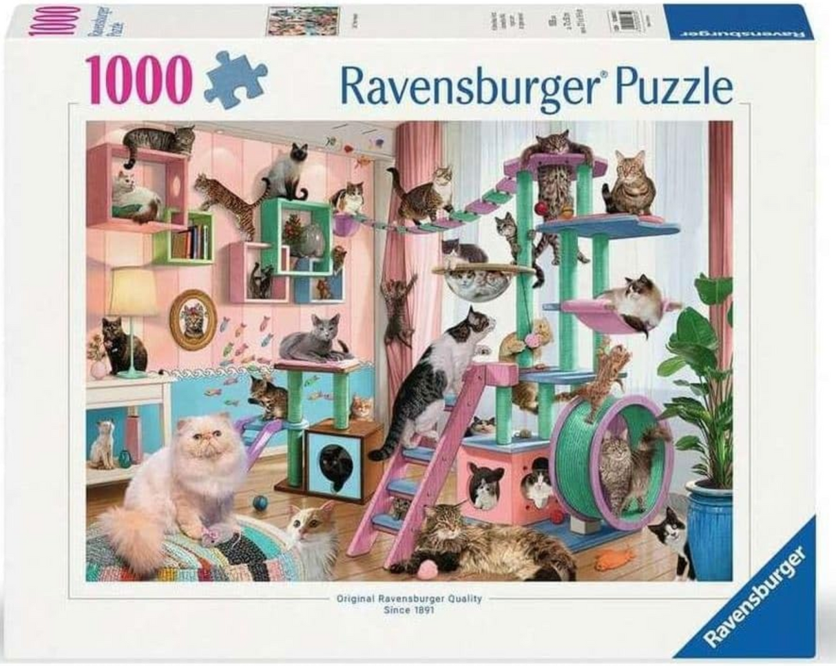 1000pc Cat Tree Heaven Puzzle