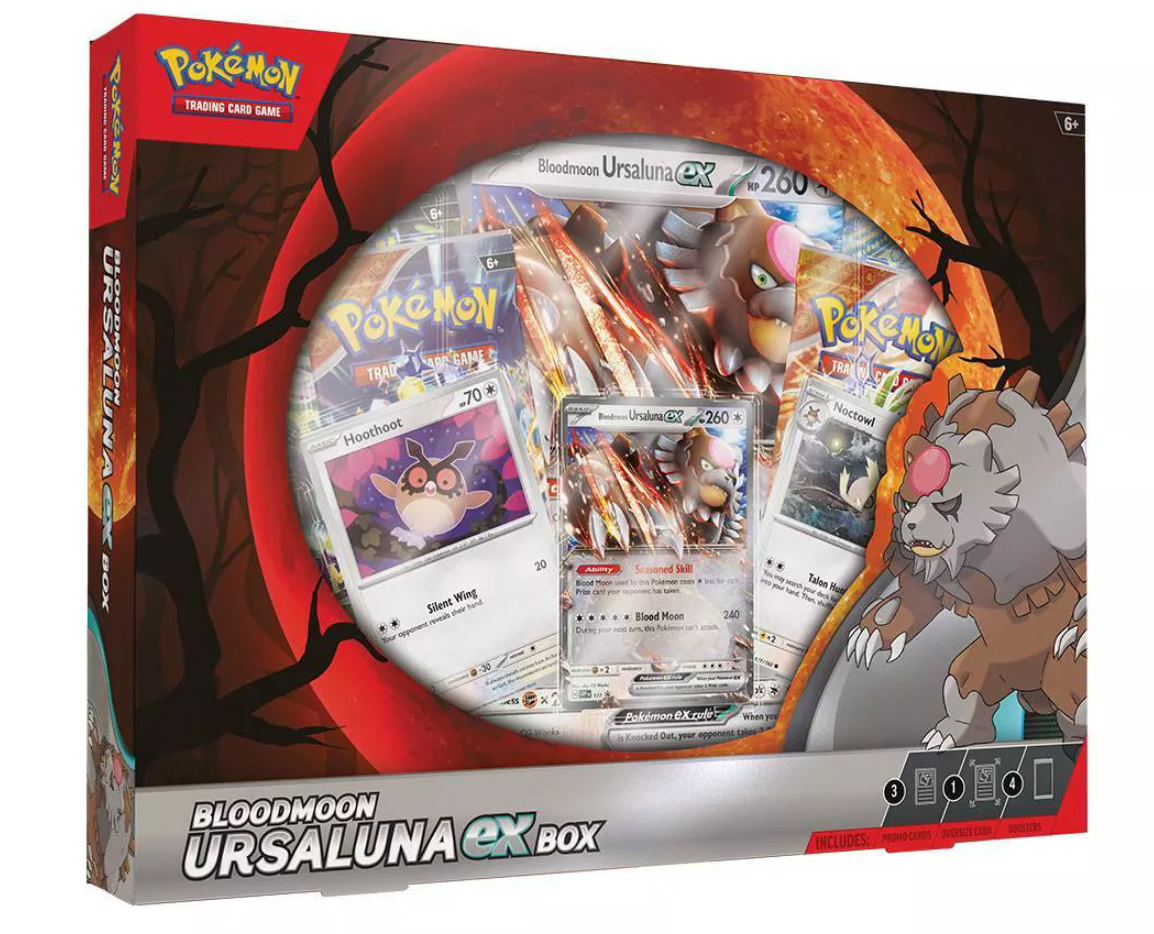 Pokemon Bloodmoon Ursaluna ex Box